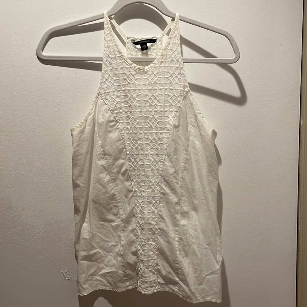 Club Monaco Cotton Halter Top